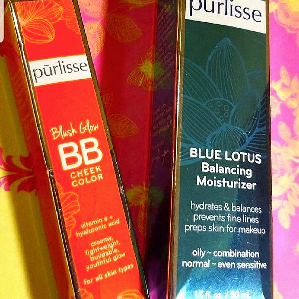 Pūrlisse BB CHEEKCOLOR & BLUE LOTUS MOISTURIZER